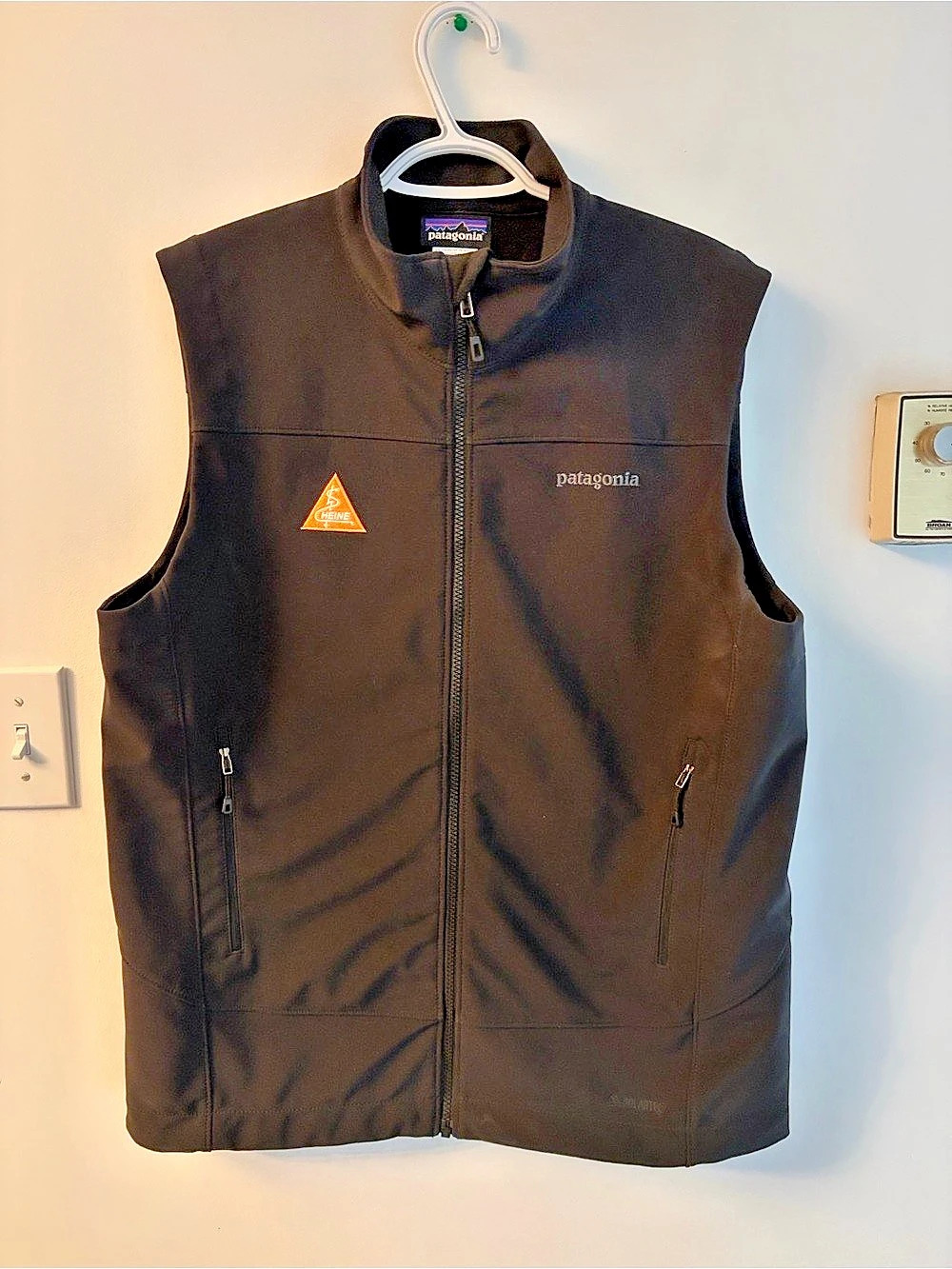 Patagonia Men's Vest, Black Size Large